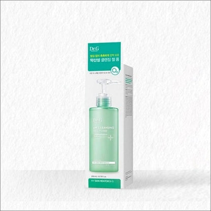 [Dr.G] pH Cleansing Gel Foam (200ml/300ml) - Low Irritation pH Balanced Cleanser, Sensitive Skin Safe, Barrier Strengthening, K-Beauty