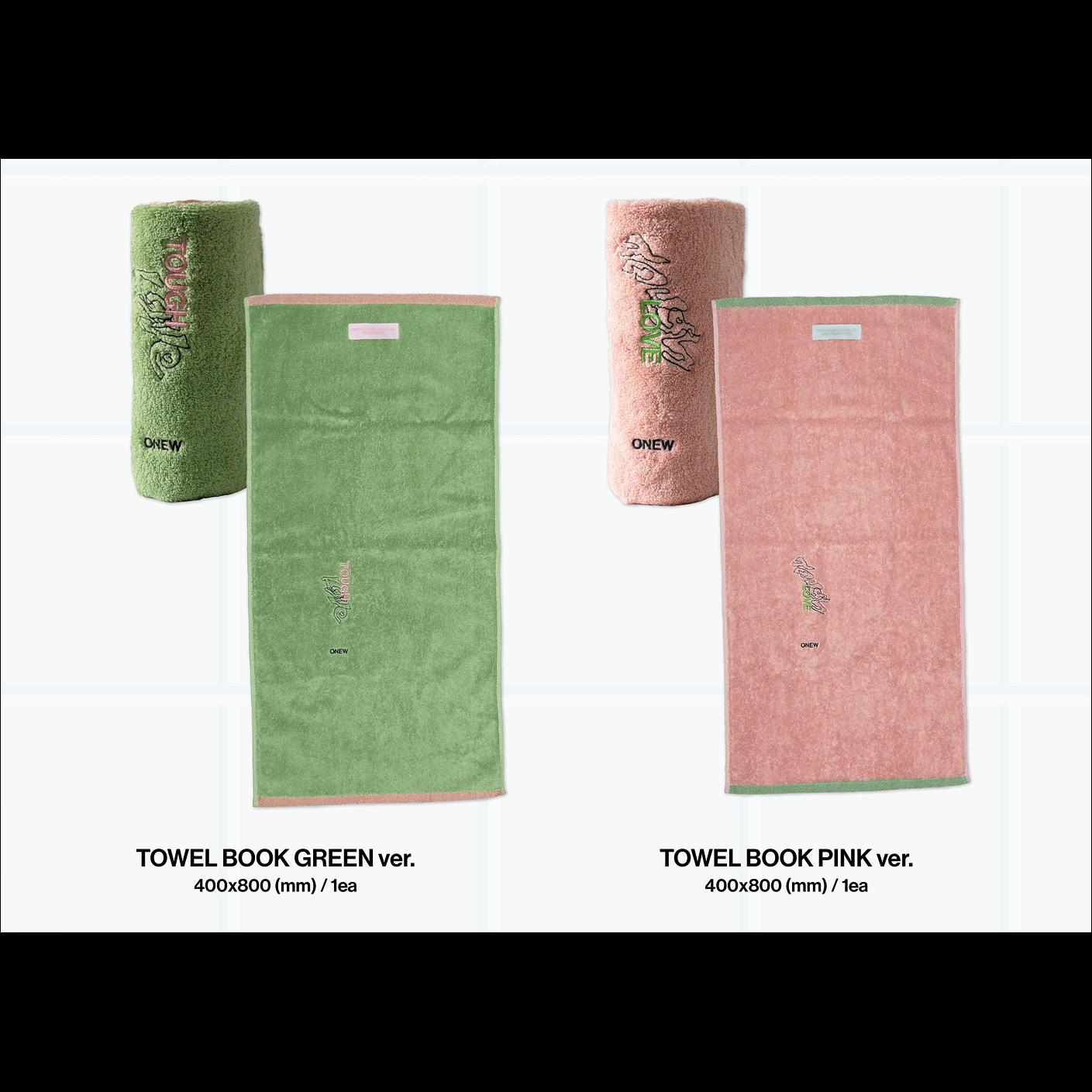 [SET] ONEW (SHINee) TOUGH LOVE (TOWEL BOOK Ver.) + Free Gift