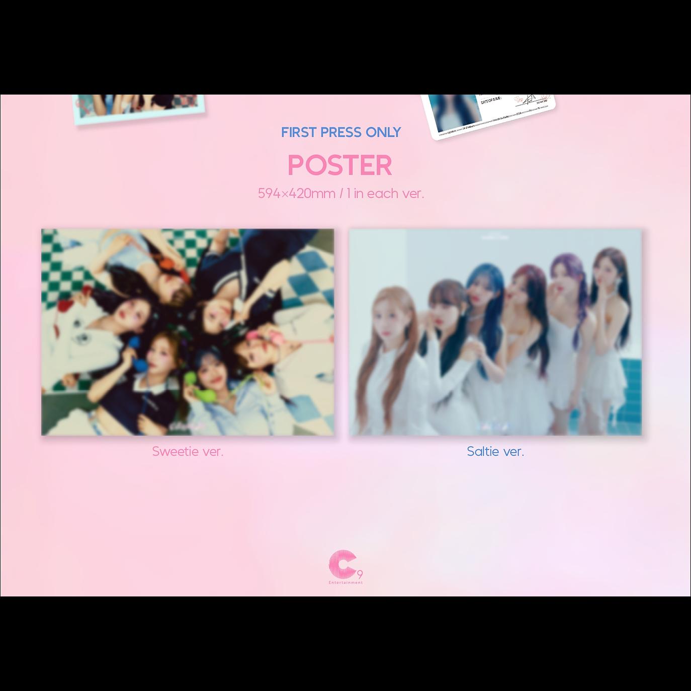 cignature - Sweetie but Saltie (Sweetie ver. / Saltie ver.) / 5th EP Album