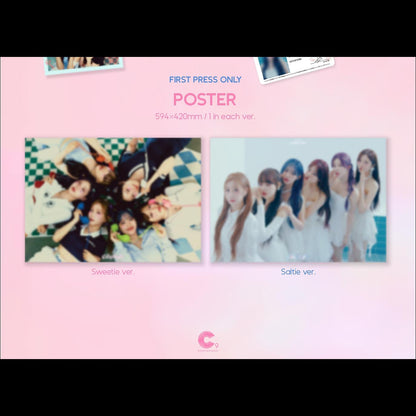 cignature - Sweetie but Saltie (Sweetie ver. / Saltie ver.) / 5th EP Album