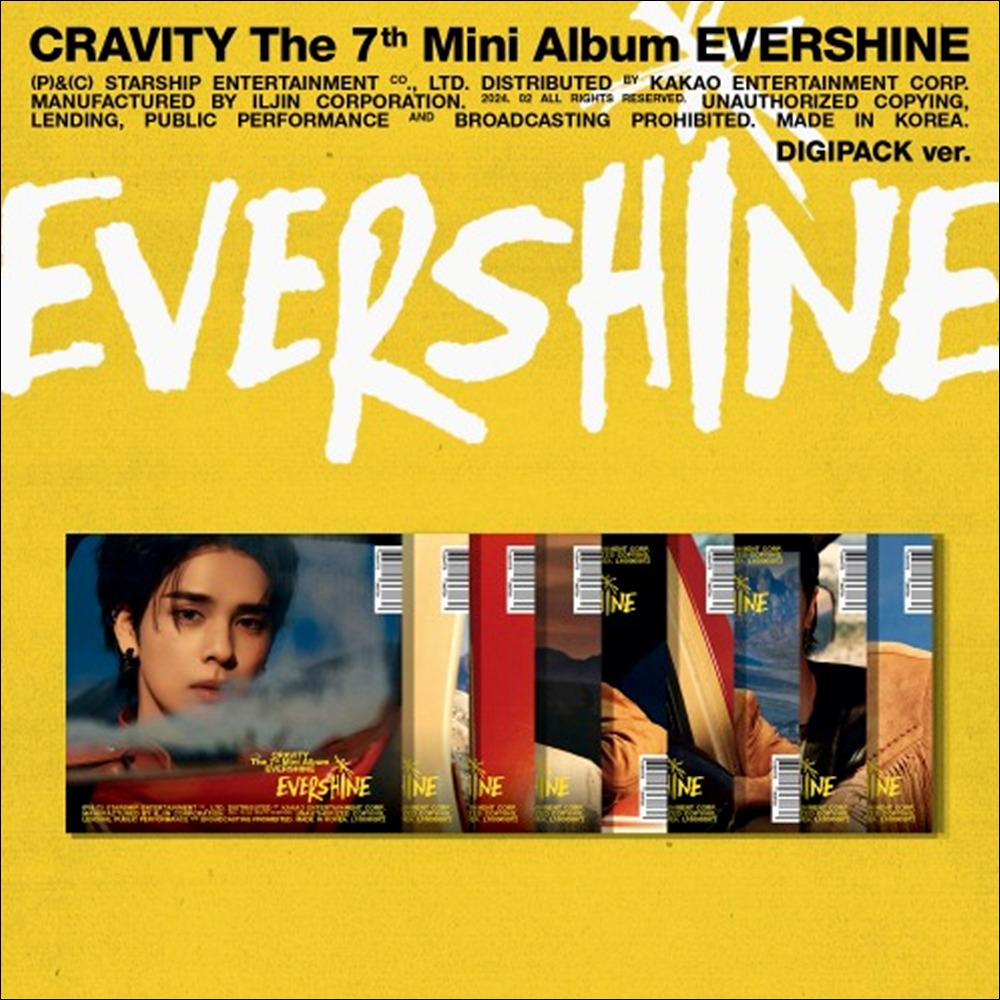 [NO POB] CRAVITY [EVERSHINE] DIGIPACK ver. Album