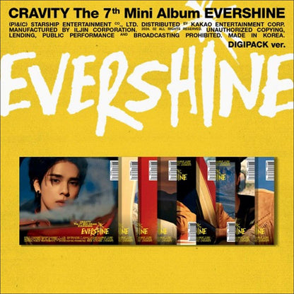 [NO POB] CRAVITY [EVERSHINE] DIGIPACK ver. Album