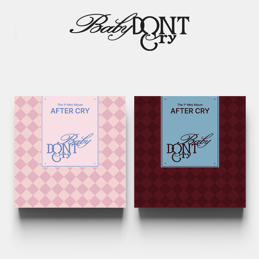 Baby DONT Cry [AFTER CRY] The 1st Mini Album (Pink ver. / Red ver.) + Free Gift