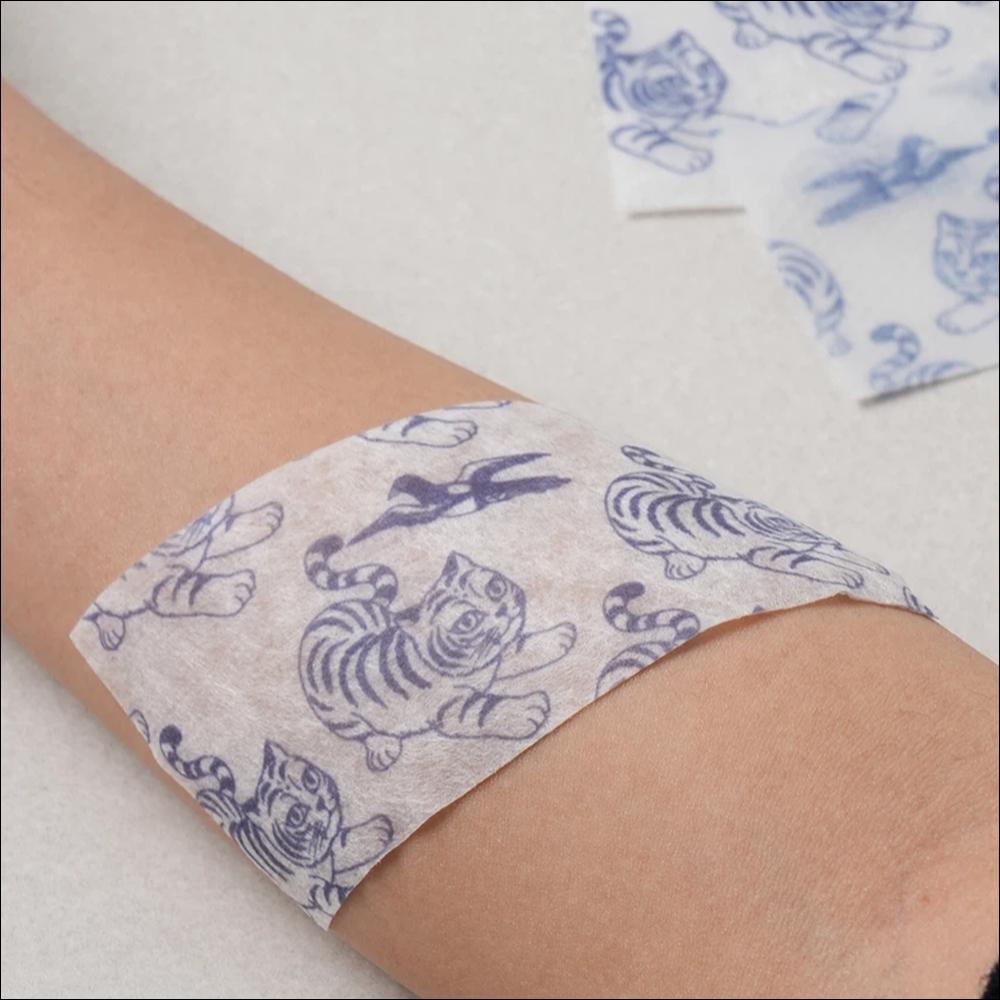 [Mayclean] [Mayclean] Traditional Korean Hojakdo Pattern Cooling Sheet / Dermastest Certified Long-Lasting Body Cooling Gel Sheet
