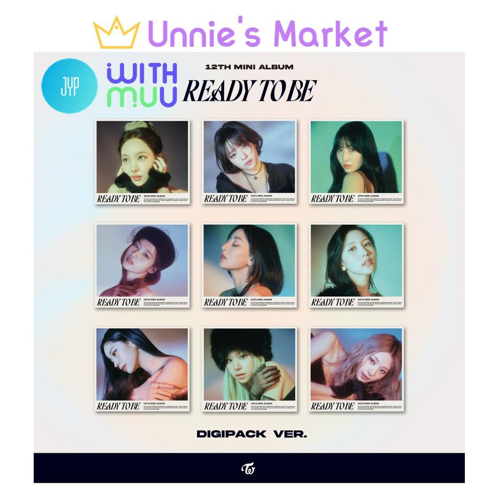 TWICE - REDY TO BE Digipack ver.