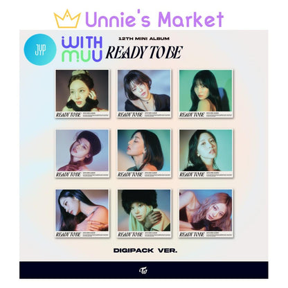 TWICE - READY TO BE Digipack ver.