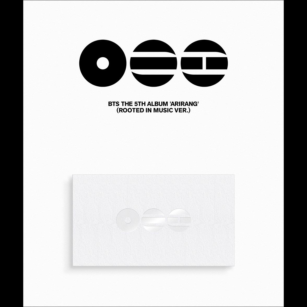 [NO POB] BTS - ARIRANG (Rooted in Korea ver. / Rooted in Music ver.)