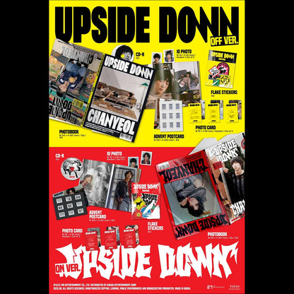 CHANYEOL [Upside Down] Photo Book Ver. 2nd Mini Album