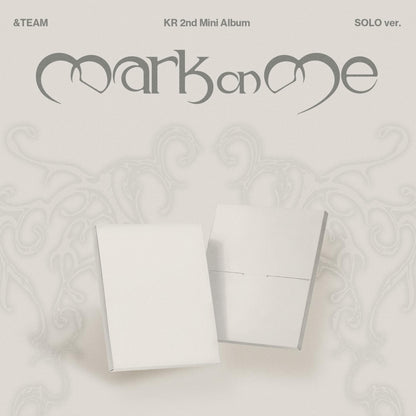 [Pre-order] &TEAM [Mark on Me] SOLO ver. / KR 2nd Mini Album + Free Gift