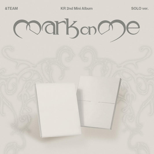 [Pre-order] &TEAM [Mark on Me] SOLO ver. / KR 2nd Mini Album + Free Gift