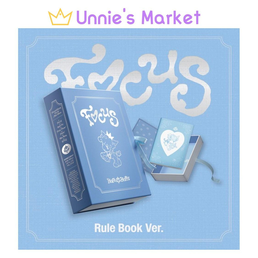Hearts2Hearts [FOCUS] (Rule Book Ver.) / 1st Mini Album + Free Gift