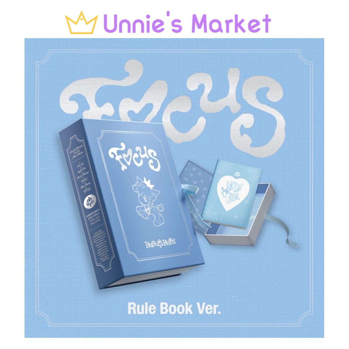 Hearts2Hearts [FOCUS] (Rule Book Ver.) / 1st Mini Album + Free Gift