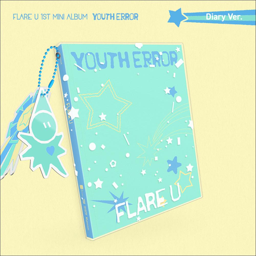 FLARE U [YOUTH ERROR] 1st Mini Album (Diary Ver.) + Free Gift