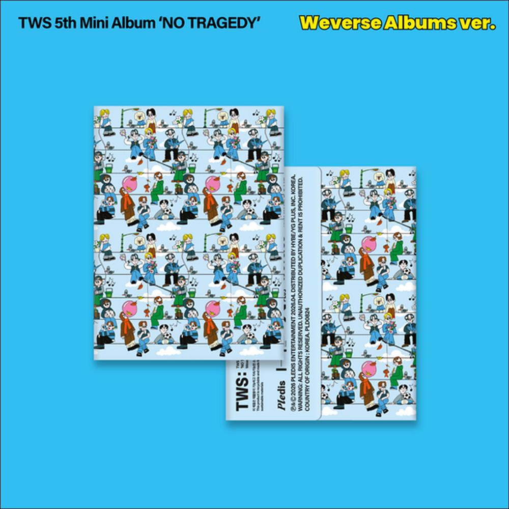 TWS 5th Mini Album [NO TRAGEDY] Weverse Albums ver. + Free Gift