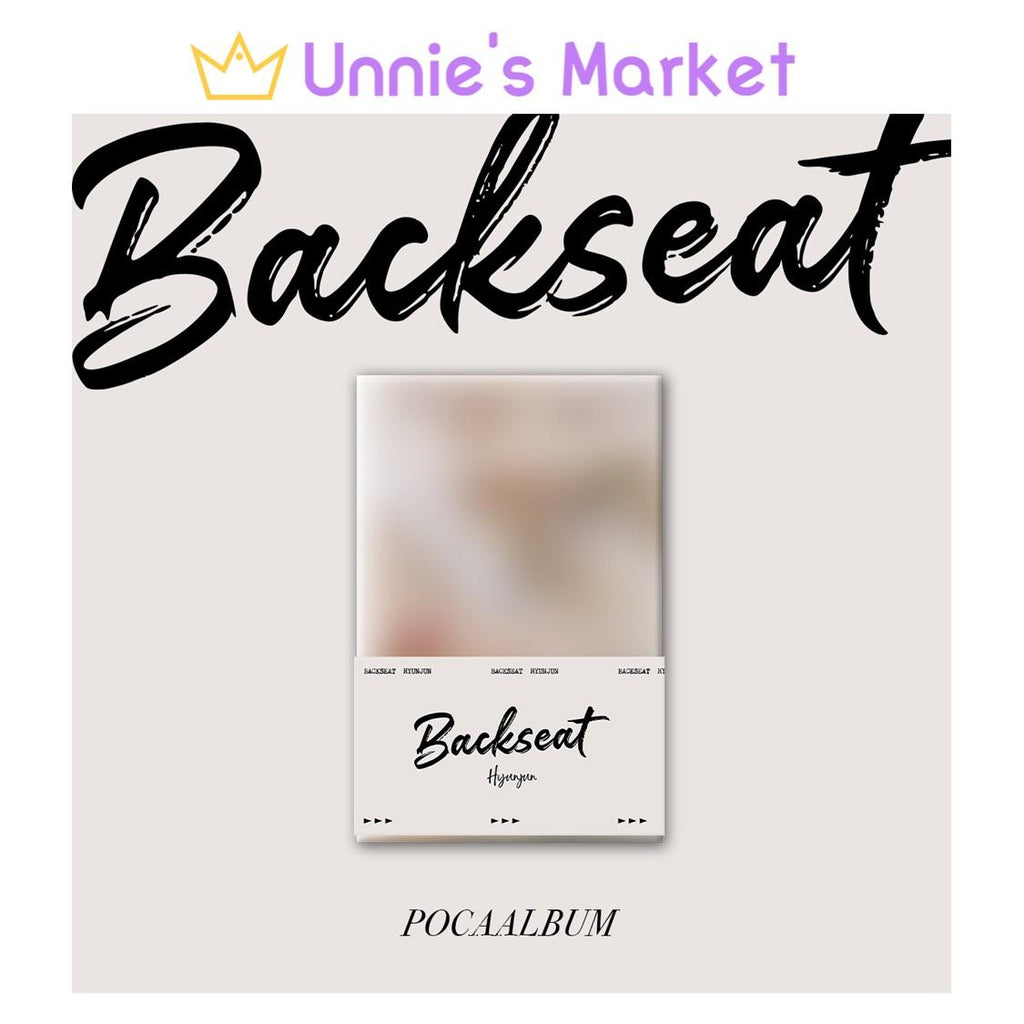 Hyunjun(THE BOYZ) - Backseat POCA Album