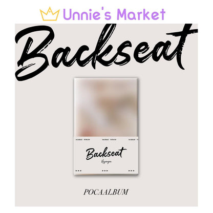 Hyunjun (THE BOYZ) - Backseat POCA Album