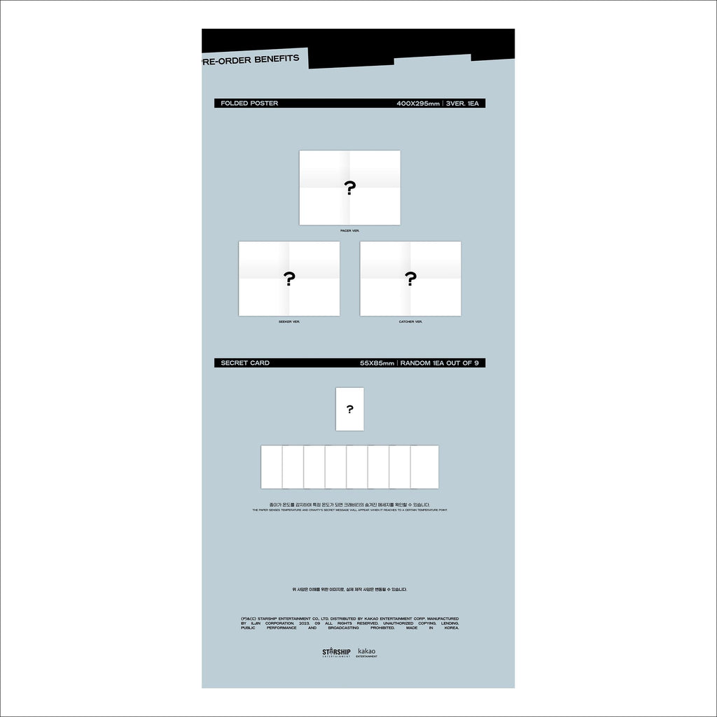 CRAVITY [SUN SEEKER] (PACER VER. / SEEKER VER./ CATCHER VER) Album