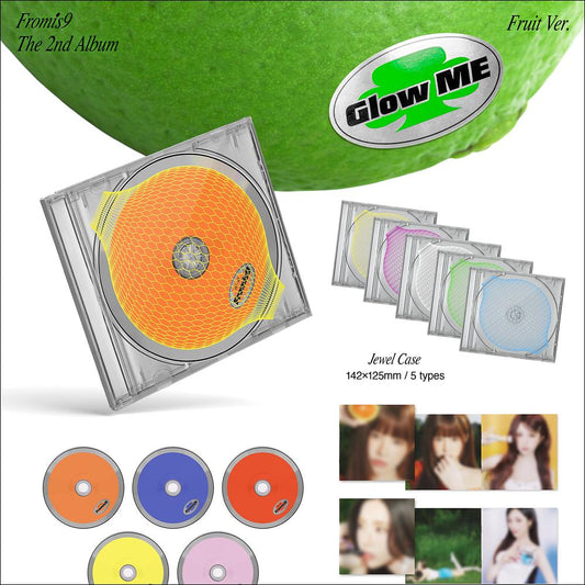 fromis_9 [Glow ME] Fruit Ver. 2nd Album + Free Gift