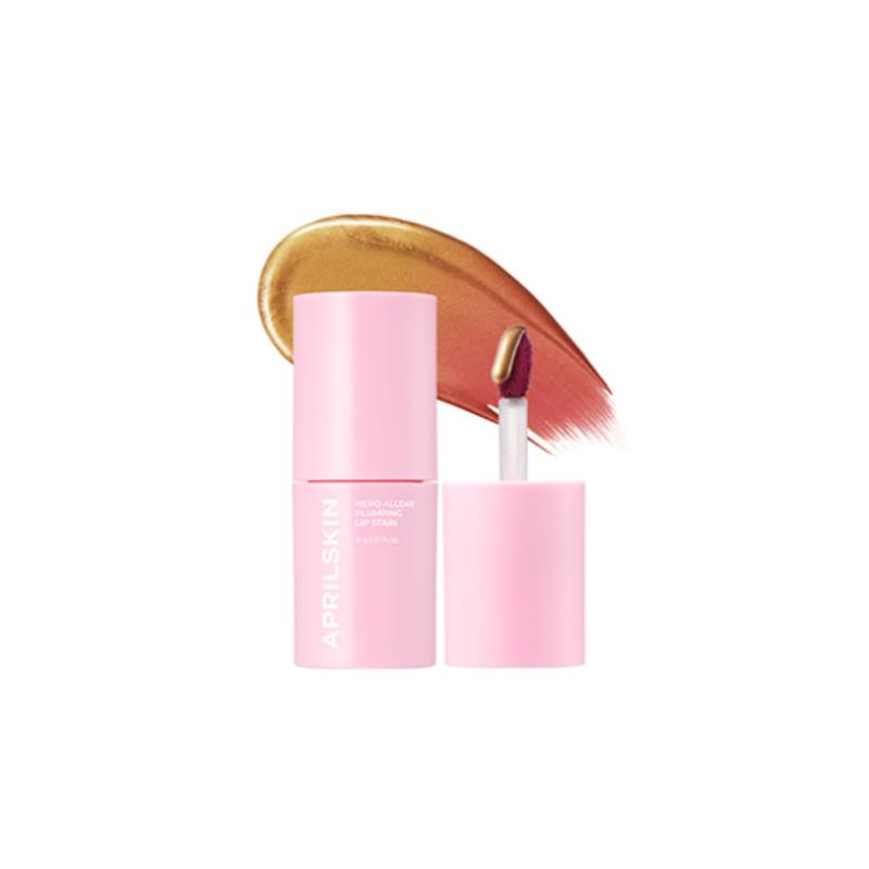 [Aprilskin] Hero Lip Duo Set - Plumping Tint & Hero Glaze Gloss Combo | Long-Lasting Hydrating Radiant Lip Stain & Topper
