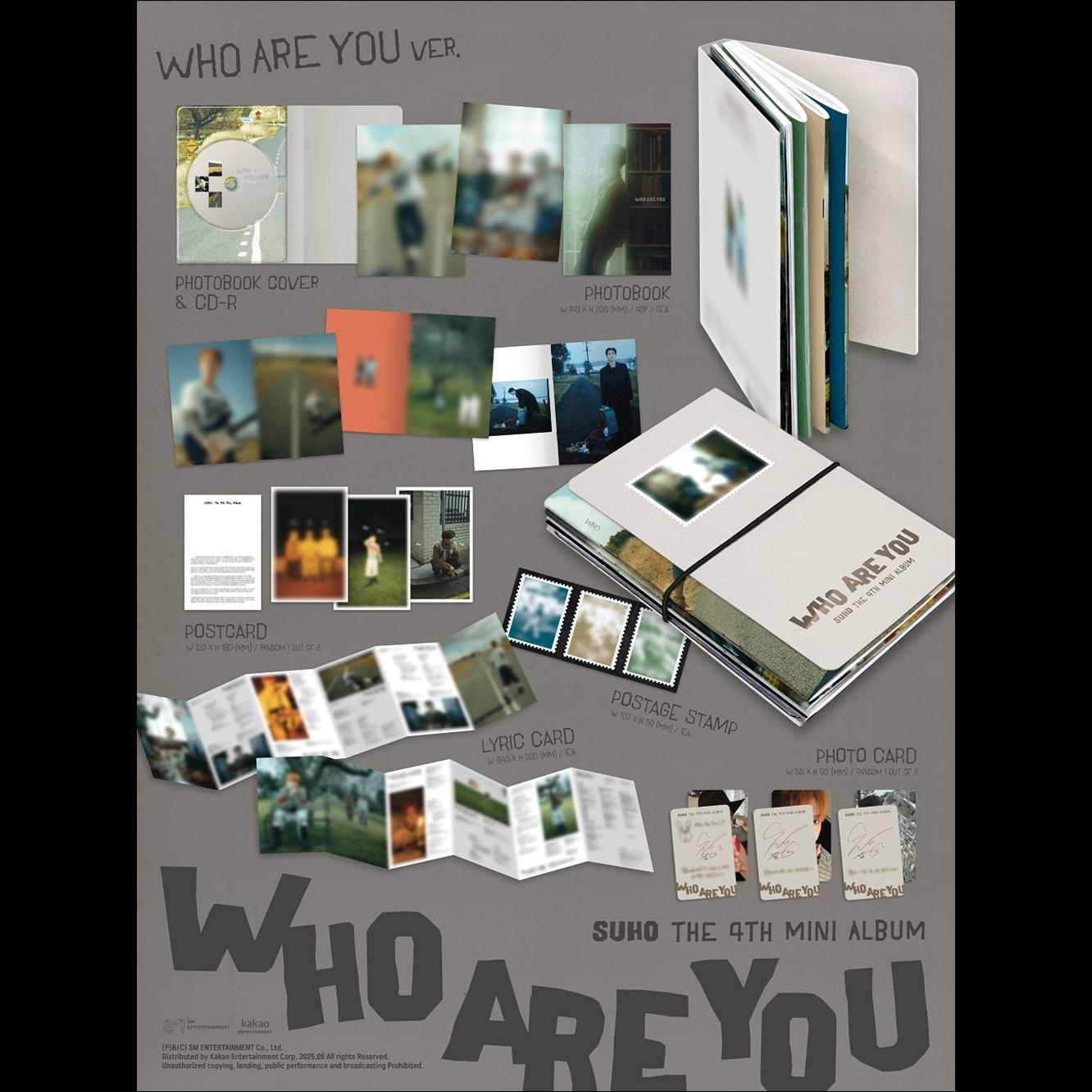 (Who Are You Ver.) SUHO (EXO) - Who Are You / 4th Mini Album