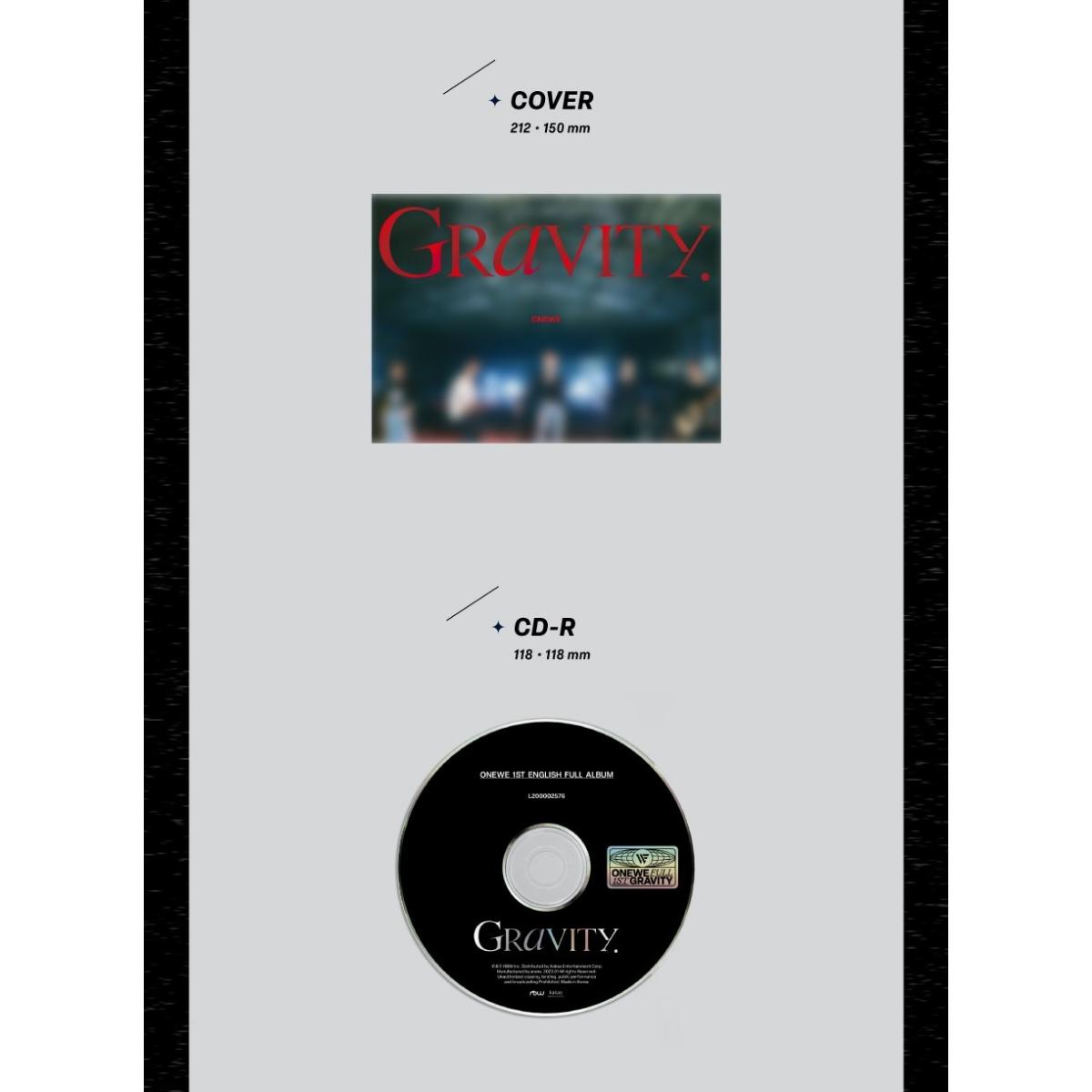 ONEWE GRAVITY 1st English Full Album