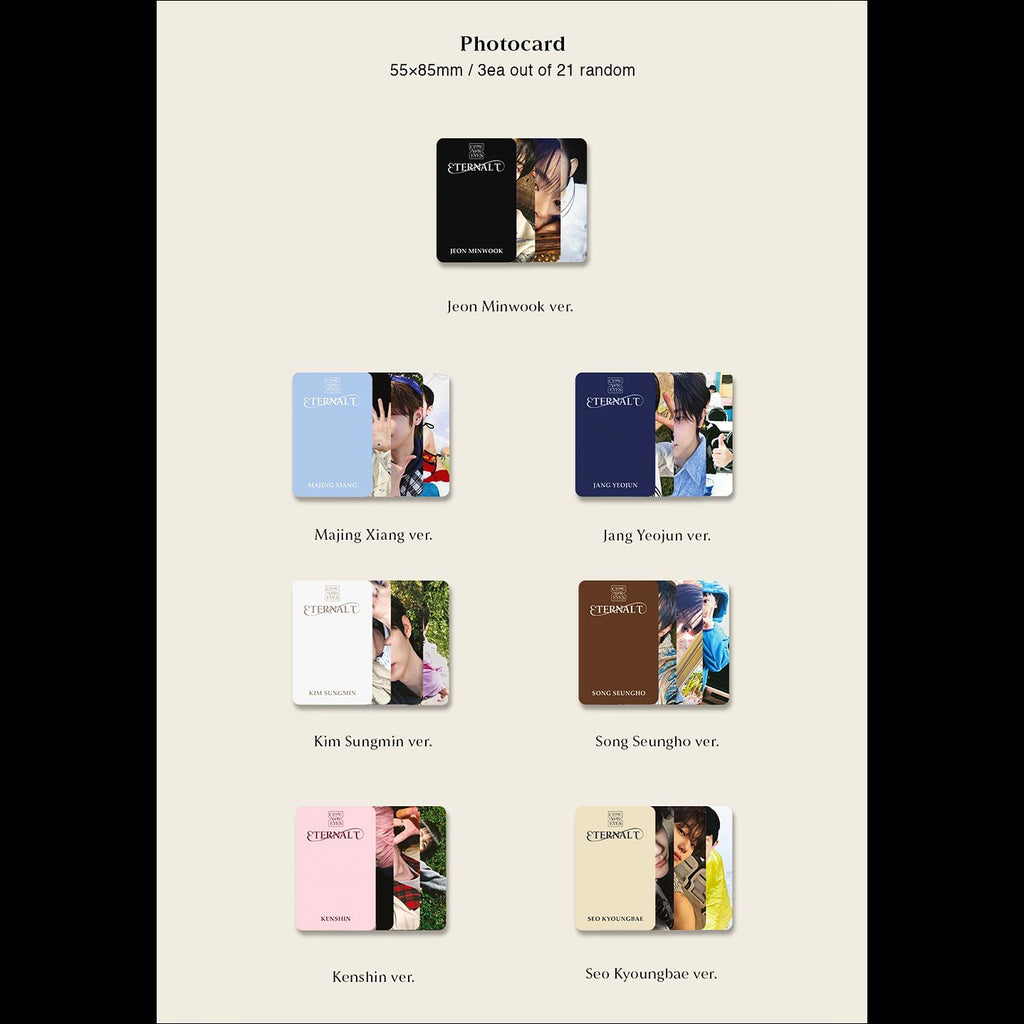 CLOSE YOUR EYES [ETERNALT] PHOTOBOOK Ver. The 1st Mini Album