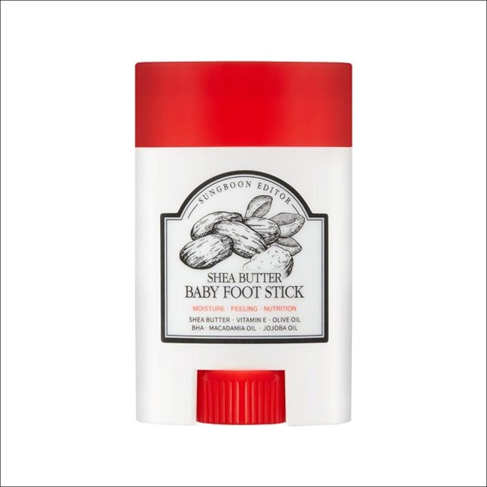 Seongbun Editor Shea Butter Baby Foot Stick – Intensive Foot Care & Foot Balm Stick