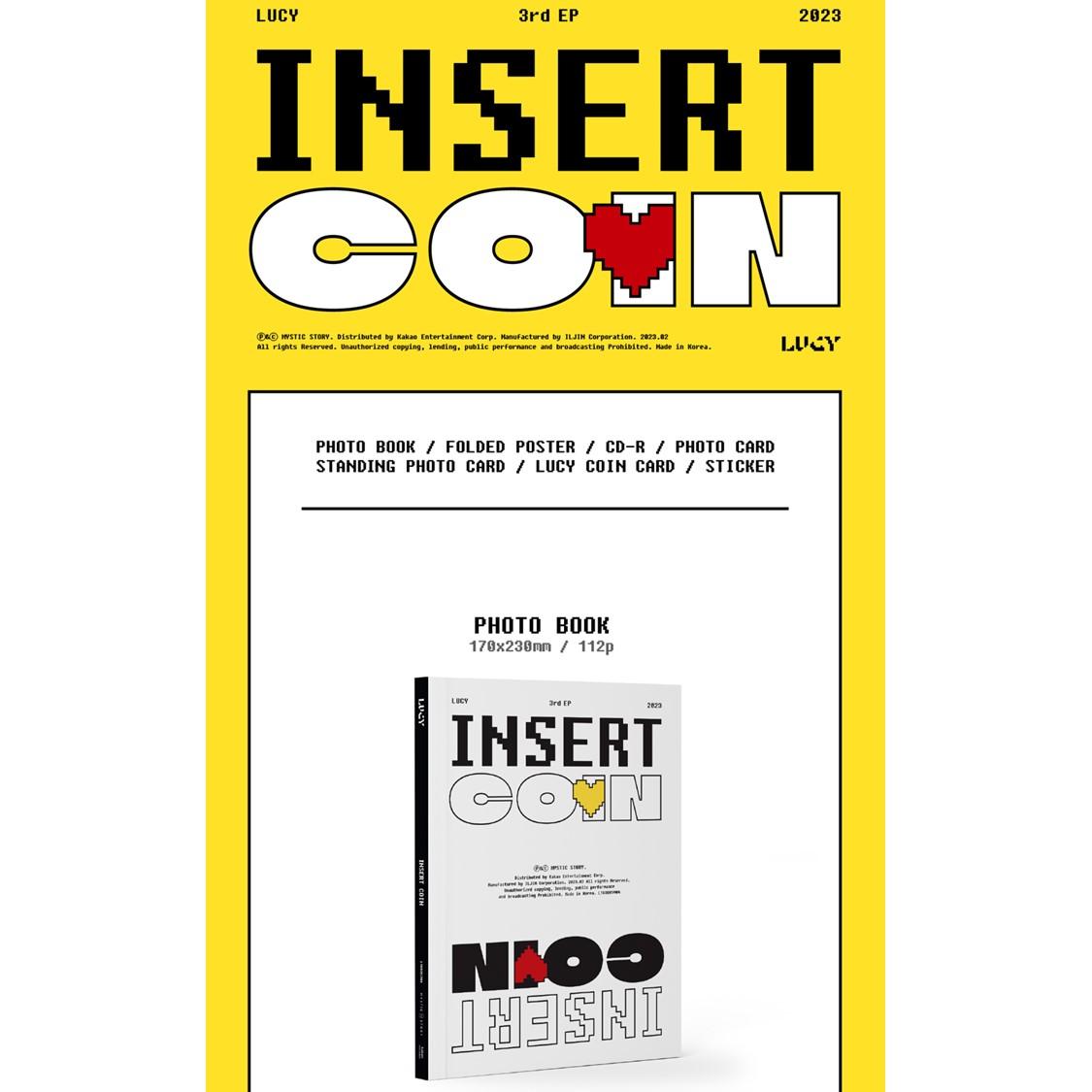 LUCY - Insert Coin 3rd EP Album