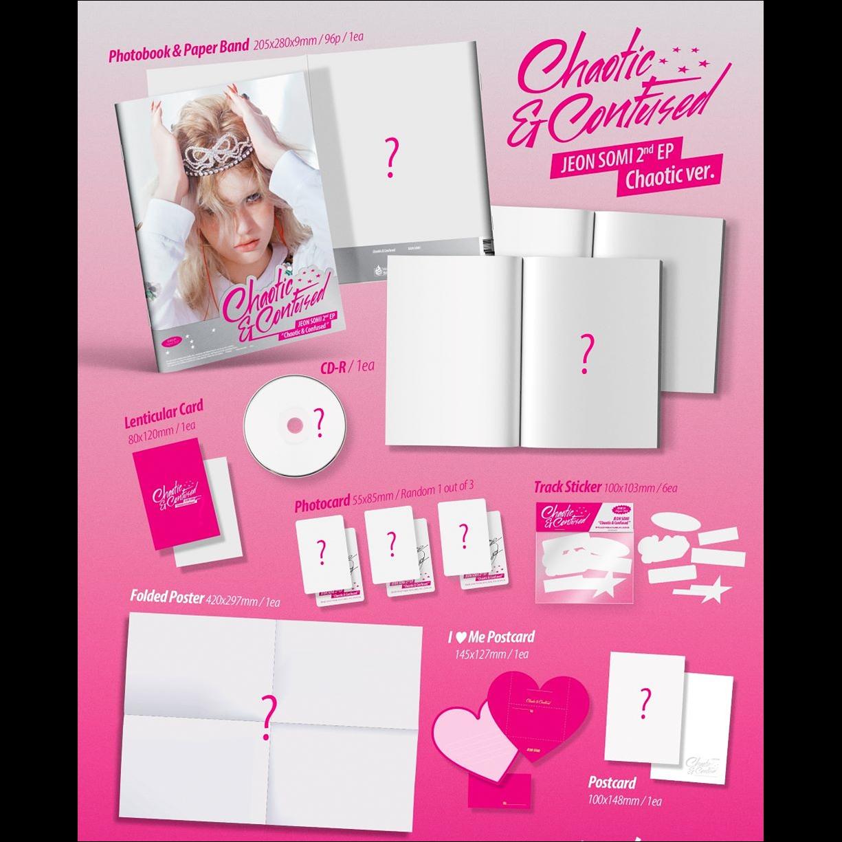JEON SOMI [Chaotic & Confused] 2nd EP ALBUM