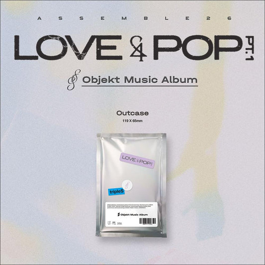 tripleS [LOVE&POP] pt.1 (Objekt Music Album) + Free Gift