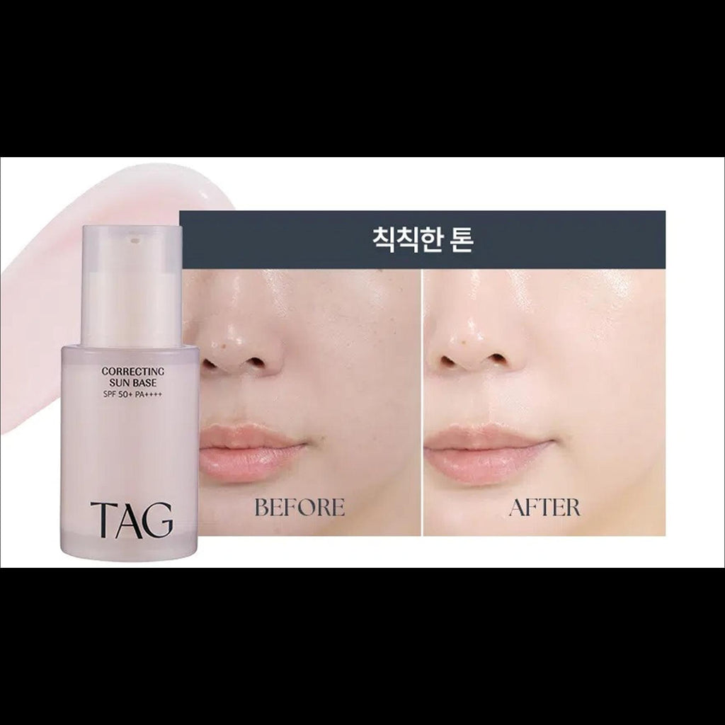 [Daiso x TAG] Correcting Sun Base SPF50+ PA++++ (32ml) - 3 Colors | Color Correcting Makeup Primer & Sunscreen, Viral K-Beauty Daiso Collection
