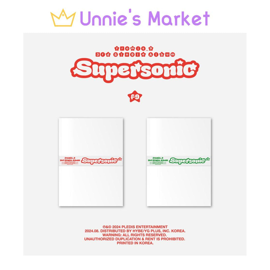 [SET] fromis_9 - Supersonic 3rd Single Album