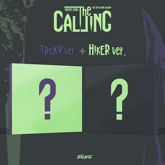 [Pre-order] xikers 8TH MINI ALBUM [ROUTE ZERO The CALLING] (TRICKY ver. / HIKER ver.) + Free Gift
