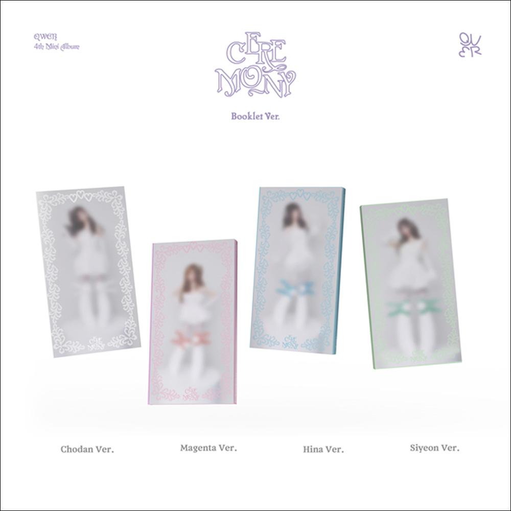 QWER [CEREMONY] Booklet Ver. / 4th Mini Ablum + Free Gift