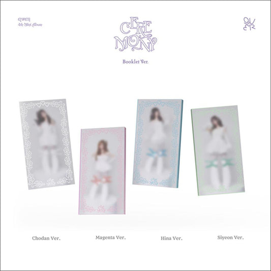QWER [CEREMONY] Booklet Ver. / 4th Mini Ablum + Free Gift
