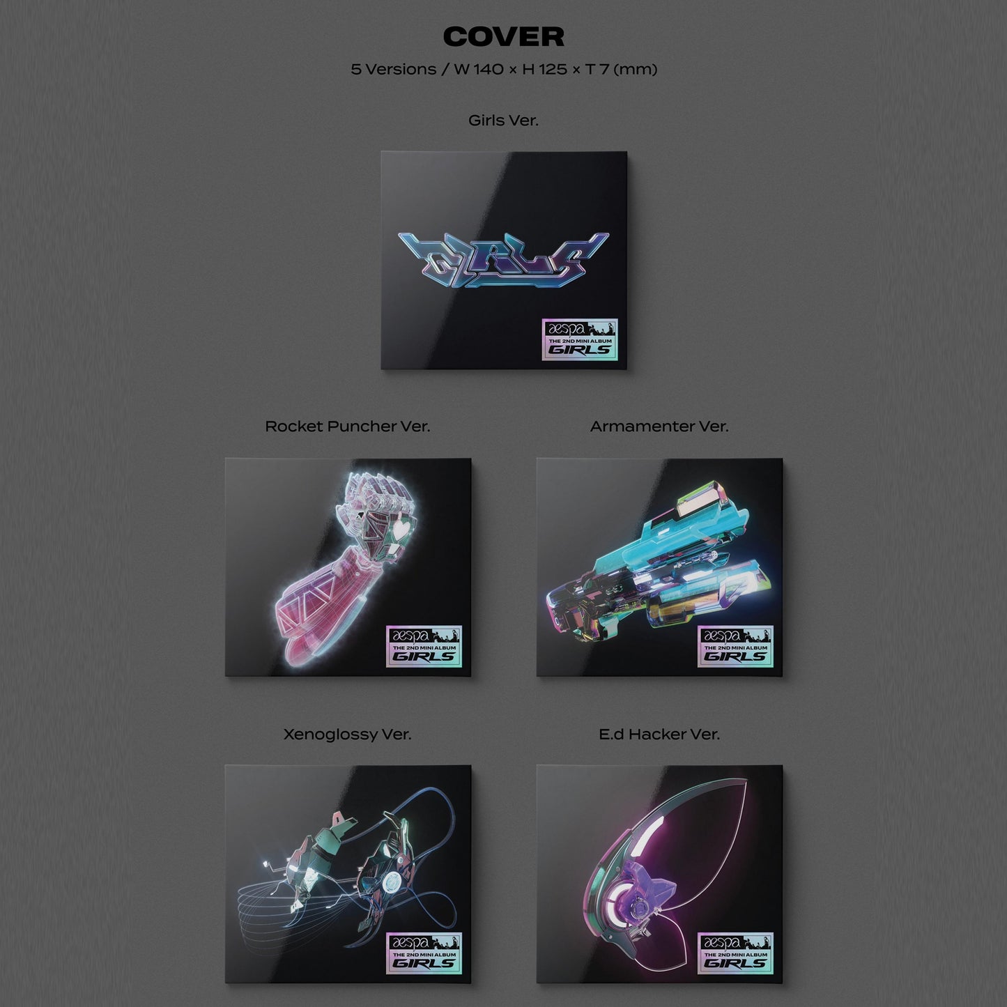 aespa - Girls Digipack Ver.