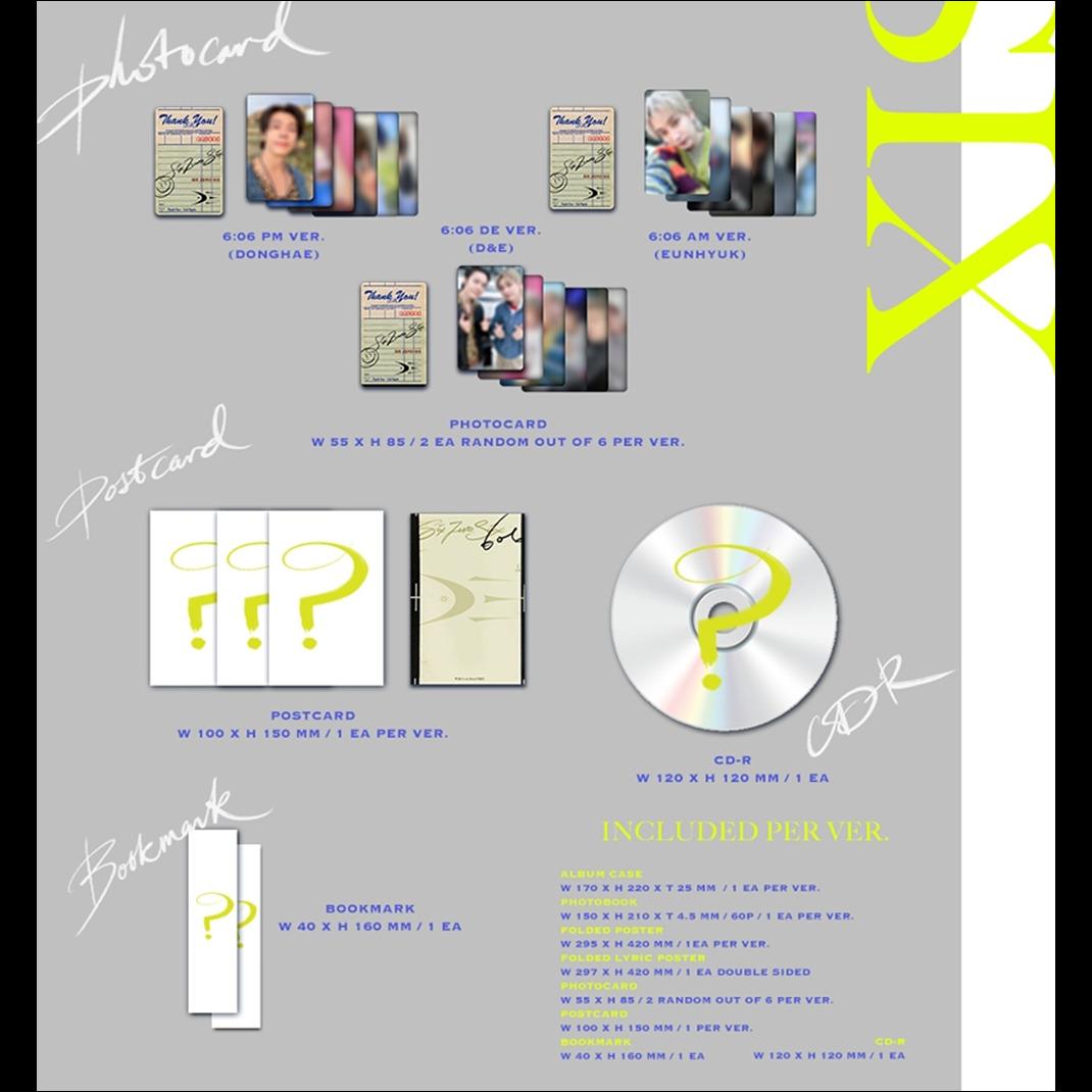D&E (SUPER JUNIOR) - 606 (6:06 AM Ver./6:06 DE Ver./6:06 PM Ver.)