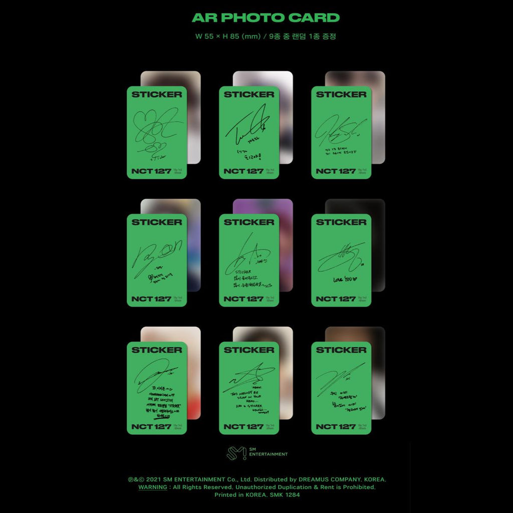 NCT127 - Sticker Jewel Ver.