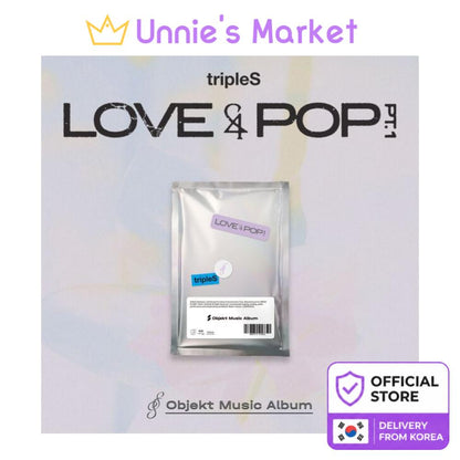 tripleS [LOVE&POP] pt.1 (Objekt Music Album) + Free Gift