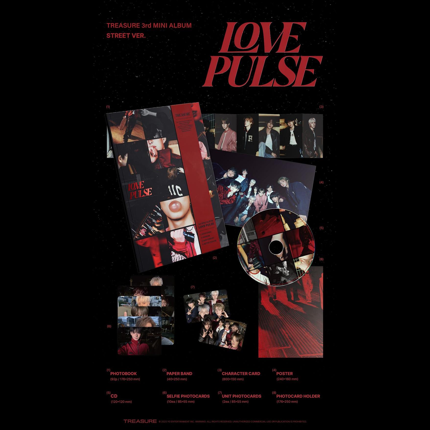 TREASURE [LOVE PULSE] (METAL / STREET / ROCKCHIC Ver.)