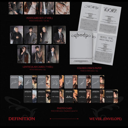 AMPERS&ONE [DEFINITION] WE Ver. / 4th Mini Album + free gift