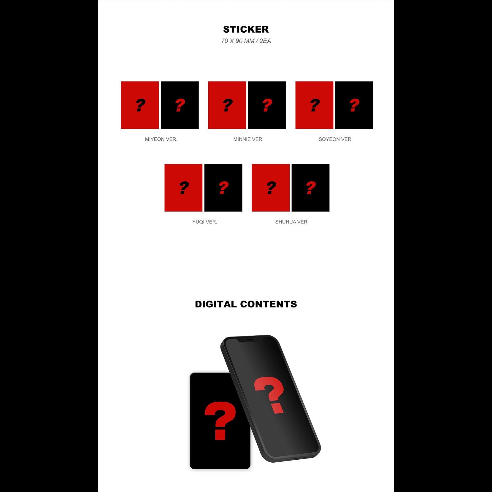 (G)I-DLE [2] POCA ALBUM Ver. / 2nd Full Album