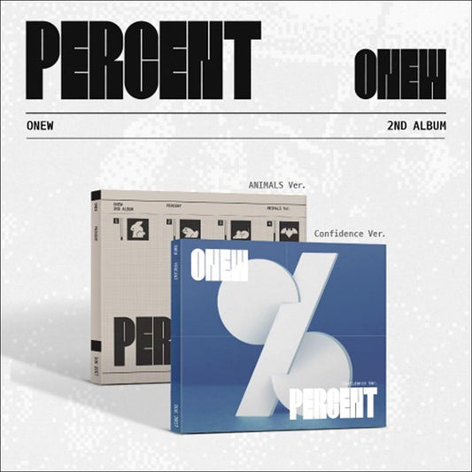 ONEW (SHINee) - PERCENT Digipack Ver. 2nd Album