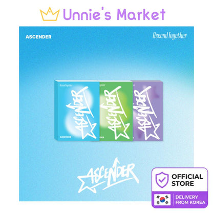 ASCENDER [Ascend Together] (BESIDE VER., BELONG VER., BELOVE VER.) + Free Gift