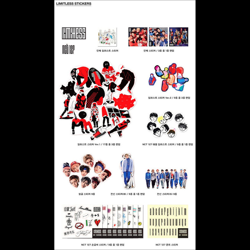 NCT 127 2nd Mini Album[NCT#127 LIMITLESS](Random)