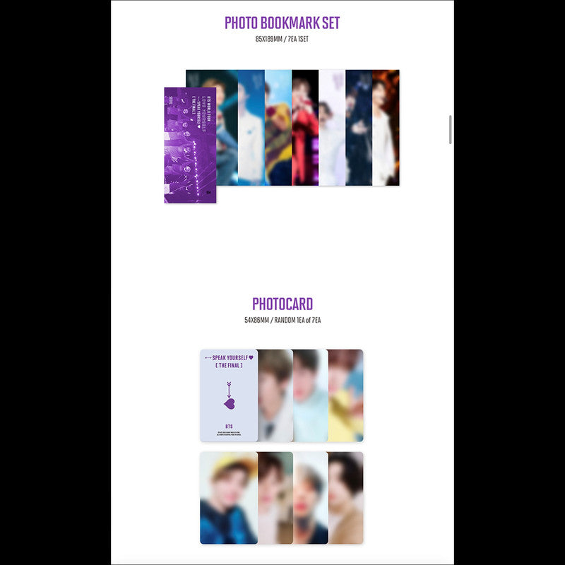 [Digital Code] BTS WORLD TOUR 'LOVE YOURSELF : SPEAK YOURSELF' : THE FINAL