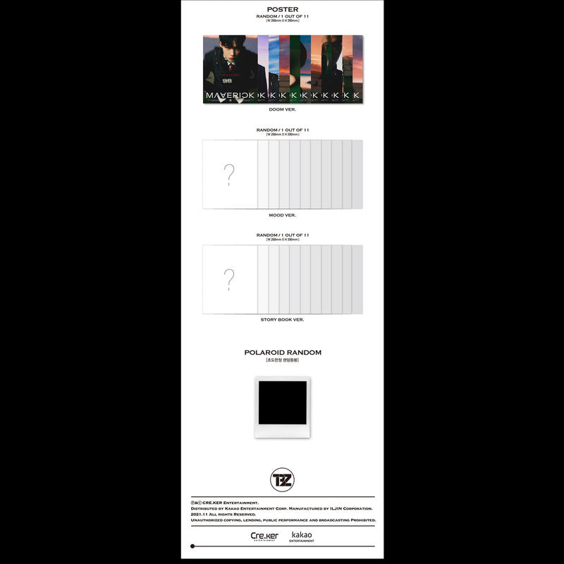 THE BOYZ [MAVERICK] 3rd Single Album