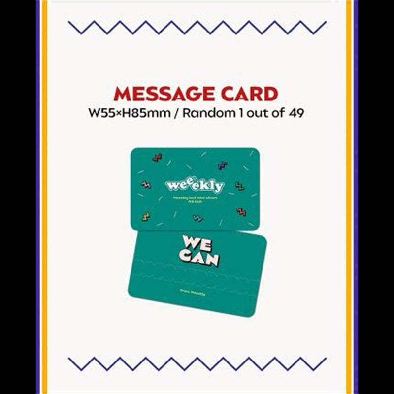 WEEEKLY 2nd Mini Album [WE CAN]