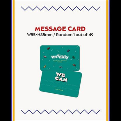WEEEKLY 2nd Mini Album [WE CAN]