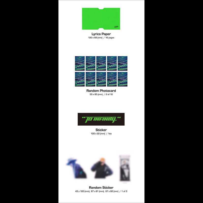 WINNER MINO [TO INFINITY] 3rd FULL ALBUM